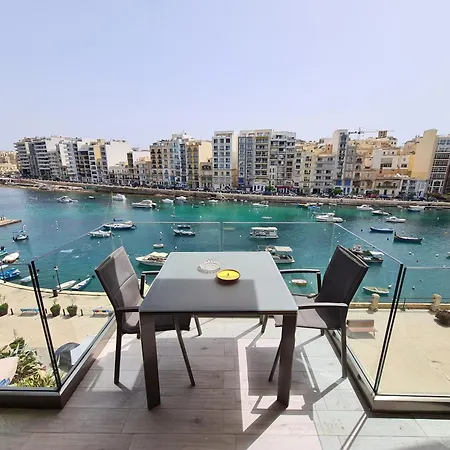Supreme Seafront With Balcony In St.julian's