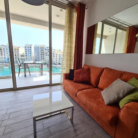 Apartment Supreme Seafront With Balcony In St.julian's